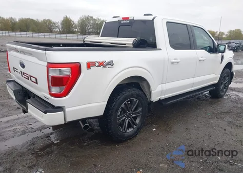 2022 Ford F-150 Lariat from USA, damaged, VIN 1FTFW1E81NFA61164